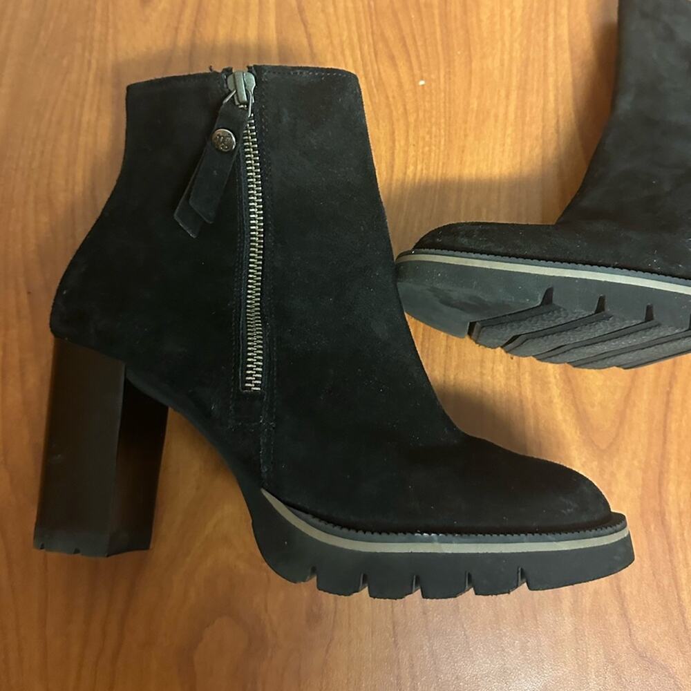 Paul Green Black Ankle Boots - Picture 3 of 12